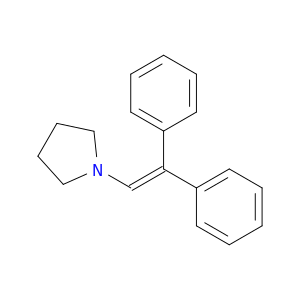 Pyrrolidine, 1-(2,2-diphenylethenyl)-
