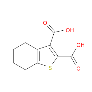 Benzo[b]thiophene-2,3-dicarboxylic acid, 4,5,6,7-tetrahydro-