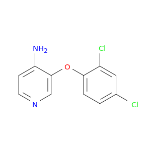 4-Pyridinamine, 3-(2,4-dichlorophenoxy)-