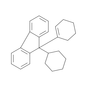 9H-Fluorene, 9-(1-cyclohexen-1-yl)-9-cyclohexyl-