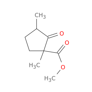 Cyclopentanecarboxylic acid, 1,3-dimethyl-2-oxo-, methyl ester