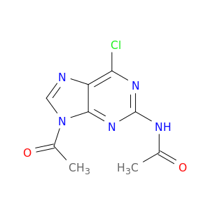 Acetamide, N-(9-acetyl-6-chloro-9H-purin-2-yl)-