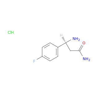 (3S)-3-Amino-3-(4-fluorophenyl)propanamide Hydrochloride