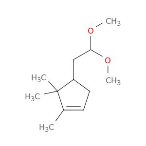 4-(2,2-dimethoxyethyl)-1,5,5-trimethylcyclopentene