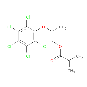 2-Propenoic acid, 2-methyl-, 2-(pentachlorophenoxy)propyl ester