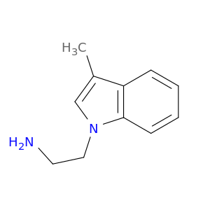 1H-Indole-1-ethanamine, 3-methyl-