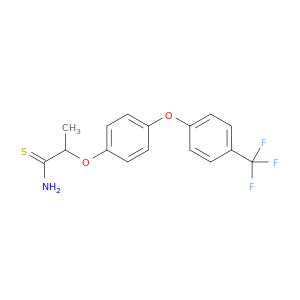 Propanethioamide, 2-[4-[4-(trifluoromethyl)phenoxy]phenoxy]-
