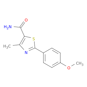 5-Thiazolecarboxamide,2-(4-methoxyphenyl)-4-methyl-