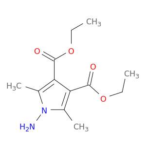 1H-吡咯-3,4-二羧酸,1-氨基-2,5-二甲基-,二乙酯