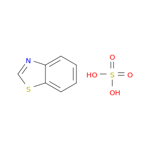 Benzothiazole, sulfate (1:1)
