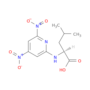 N-(4,6-二硝基-2-吡啶基)亮氨酸