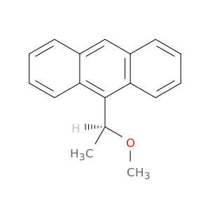 Anthracene, 9-[(1S)-1-methoxyethyl]-