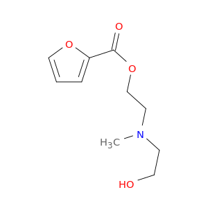 2-Furancarboxylic acid, 2-[(2-hydroxyethyl)methylamino]ethyl ester