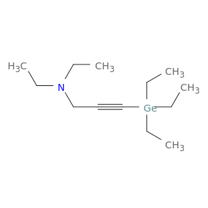2-Propyn-1-amine, N,N-diethyl-3-(triethylgermyl)-