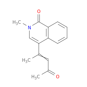 1(2H)-Isoquinolinone, 2-methyl-4-(1-methyl-3-oxo-1-butenyl)-