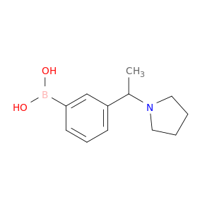 3-(1-吡咯烷乙基)苯硼酸
