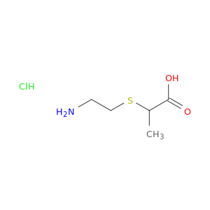 methyl((2-aminoethyl)thio)acetate hydrochloride