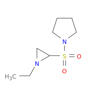 Pyrrolidine, 1-[(1-ethyl-2-aziridinyl)sulfonyl]-