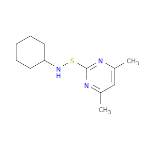 2-Pyrimidinesulfenamide, N-cyclohexyl-4,6-dimethyl-