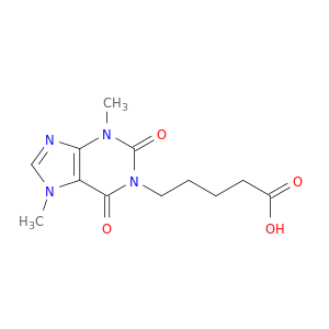1H-Purine-1-pentanoic acid, 2,3,6,7-tetrahydro-3,7-dimethyl-2,6-dioxo-