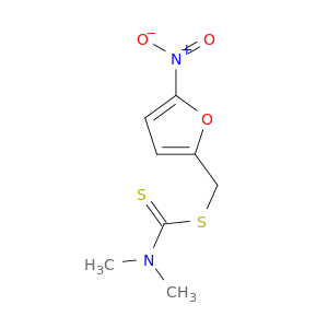 Carbamodithioic acid, dimethyl-, (5-nitro-2-furanyl)methyl ester