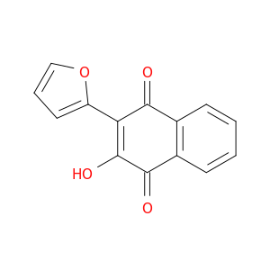 1,4-Naphthalenedione, 2-(2-furanyl)-3-hydroxy-