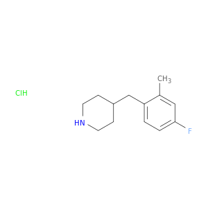 4-(4-Fluoro-2-methyl-benzyl)-piperidine Hydrochloride