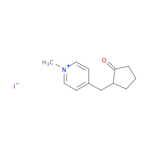 1-METHYL-4-((2-OXOCYCLOPENTYL)METHYL)PYRIDINIUM IODIDE