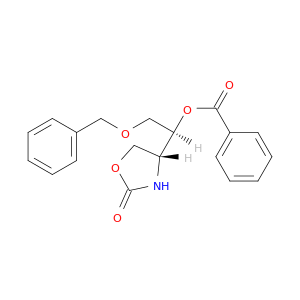 2-Oxazolidinone, 4-[(1S)-1-(benzoyloxy)-2-(phenylmethoxy)ethyl]-, (4R)-