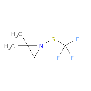 Aziridine, 2,2-dimethyl-1-[(trifluoromethyl)thio]-