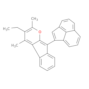 Indeno[2,1-b]pyran, 9-(1-acenaphthylenyl)-3-ethyl-2,4-dimethyl-