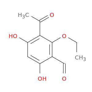 Benzaldehyde, 3-acetyl-2-ethoxy-4,6-dihydroxy-