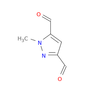 1H-Pyrazole-3,5-dicarboxaldehyde, 1-methyl-