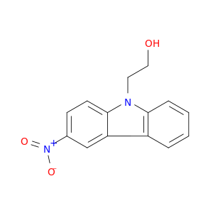 9H-Carbazole-9-ethanol, 3-nitro-