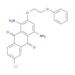 9,10-Anthracenedione, 1,4-diamino-6-chloro-2-(2-phenoxyethoxy)-