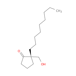 Cyclopentanone, 2-(hydroxymethyl)-2-nonyl-, (S)-