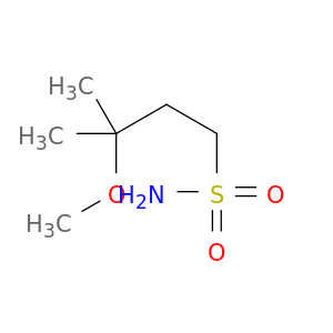 3-methoxy-3-methylbutane-1-sulfonamide