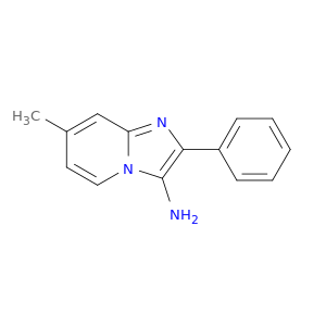 Imidazo[1,2-a]pyridin-3-amine, 7-methyl-2-phenyl-