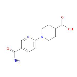 1-[5-(氨基羰基)-2-吡啶基]-4-哌啶羧酸