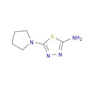 5-吡咯烷-1-基-1,3,4-噻二唑-2-胺