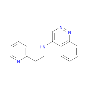 4-Cinnolinamine, N-[2-(2-pyridinyl)ethyl]-