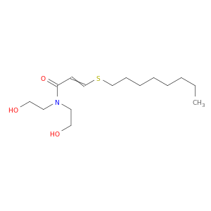 2-Propenamide, N,N-bis(2-hydroxyethyl)-3-(octylthio)-