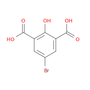 5-Bromo-2-hydroxybenzene-1,3-dicarboxylic acid