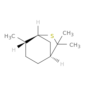 (1S,4S,5S)-4,7,7-三甲基-6-硫代二环[3.2.4]辛烷