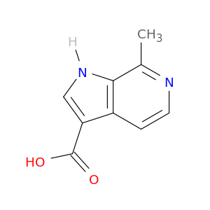 7-甲基-1H-吡咯烷[2,3-C]吡啶-3-羧酸