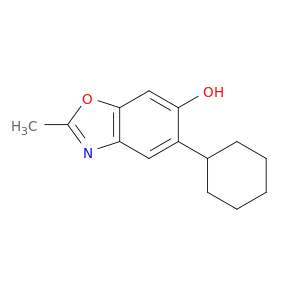 6-Benzoxazolol, 5-cyclohexyl-2-methyl-