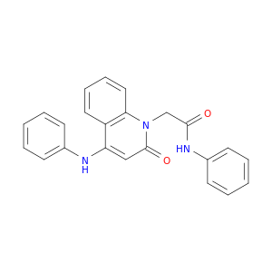 2-(4-ANILINO-2-OXO-1(2H)-QUINOLINYL)-N-PHENYLACETAMIDE