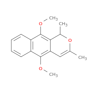 1H-Naphtho[2,3-c]pyran, 5,10-dimethoxy-1,3-dimethyl-