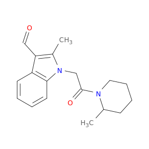 2-METHYL-1-[2-(2-METHYL-PIPERIDIN-1-YL)-2-OXO-ETHYL]-1H-INDOLE-3-CARBALDEHYDE
