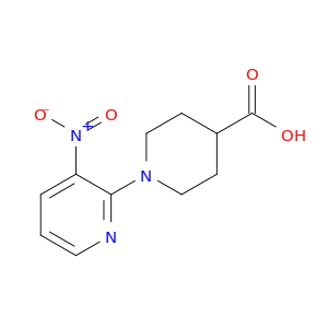 1-(3-硝基-2-吡啶基)-4-哌啶-1-羧酸